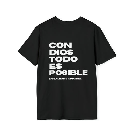 Con Dios T-Shirt (With God All Is Possible)